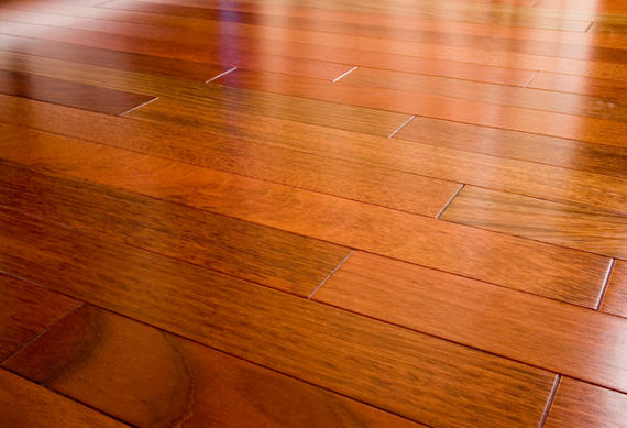 Varnished Hardwood Floor