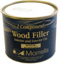 Morrells 2 Part Coloured Wood Fillers - 30ml