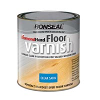 Ronseal Diamond Hard Floor Varnish - 2.5L