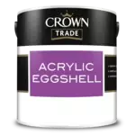 Crown Trade Acrylic Eggshell