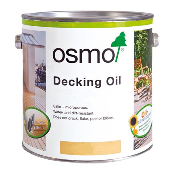 Osmo Decking Oil - Clear and Coloured Decking Oils