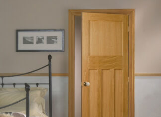 Interior Door Makeovers with Osmo Door Oil 3060 & 3033 Raw osmo door oil satin 3060 on interior oak door