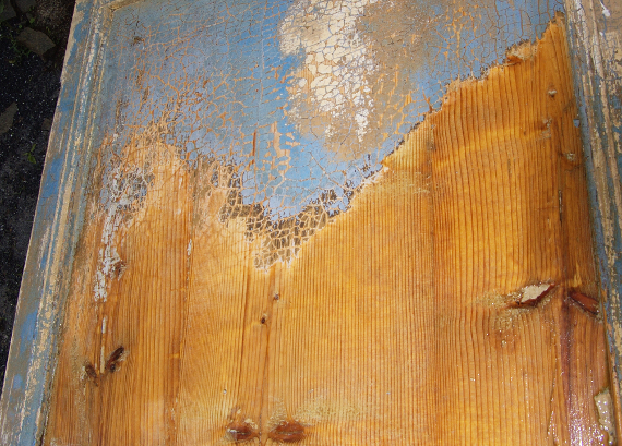 Stripping Paint with Caustic Soda