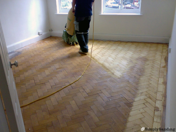 domestic herringbone floor sanding simplyfloorsanding co uk Wood