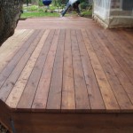 Stained Decking