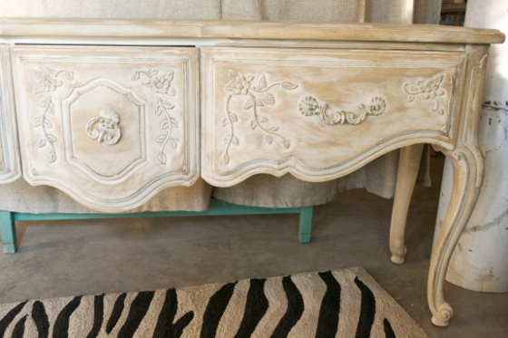 Staining over Chalk Painted surfaces - Vintage Charm Restored