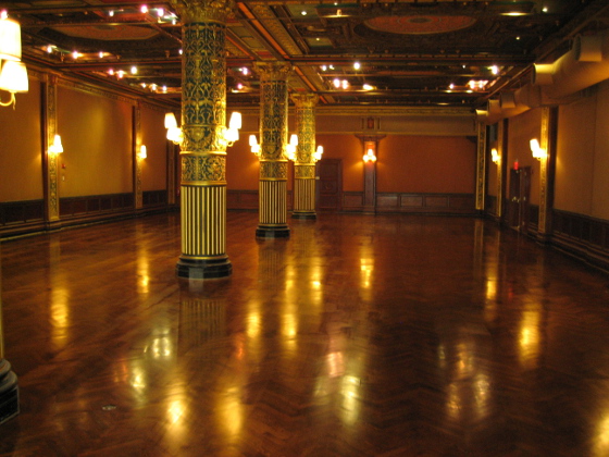 Beautifully refinished hardwood floor