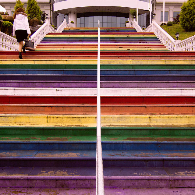 Painted Stairs