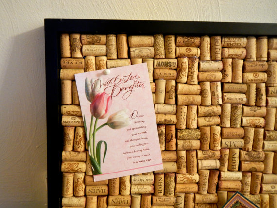 Wine Cork Pin Board