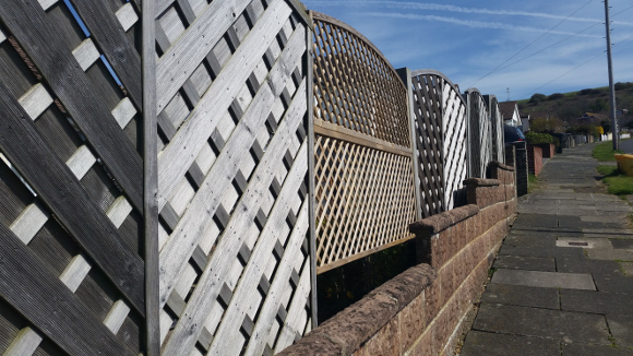 Lattice and Trellis Wooden Fencing