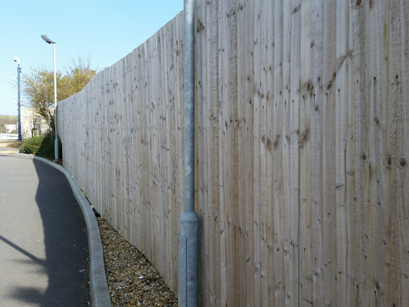newly-erected-wooden-fencing new-wooden-fencing