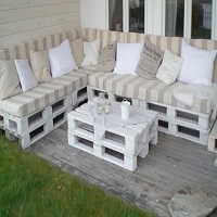 Recycled Pallet Garden Furniture Wood Finishes Direct