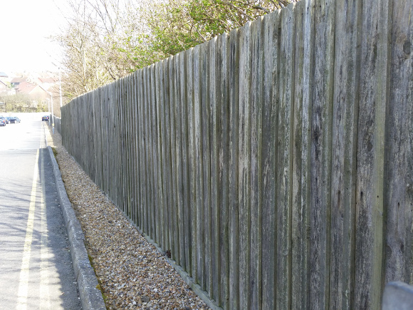 wooden-fencing-in-need-of-preservation-treatment Wooden Fencing Needs Preservation