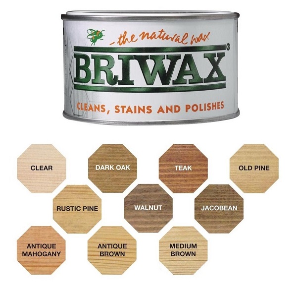 Briwax Colour Chart