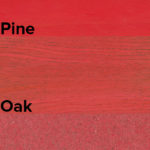 Red-dye-test-various-woods