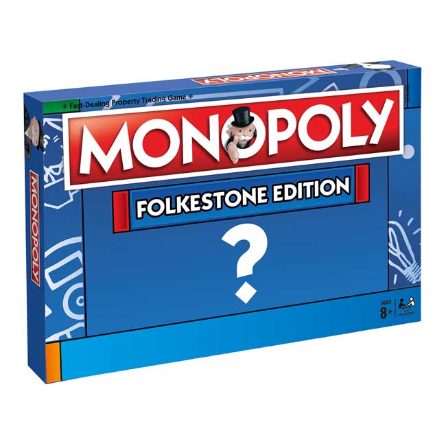 MONOPOLY - Folkestone Edition. Available to order at Wood Finishes Direct