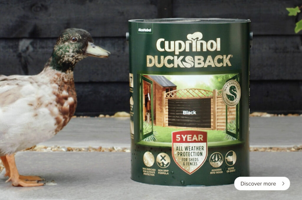 Cuprinol 5 Year Ducksback - Discover More