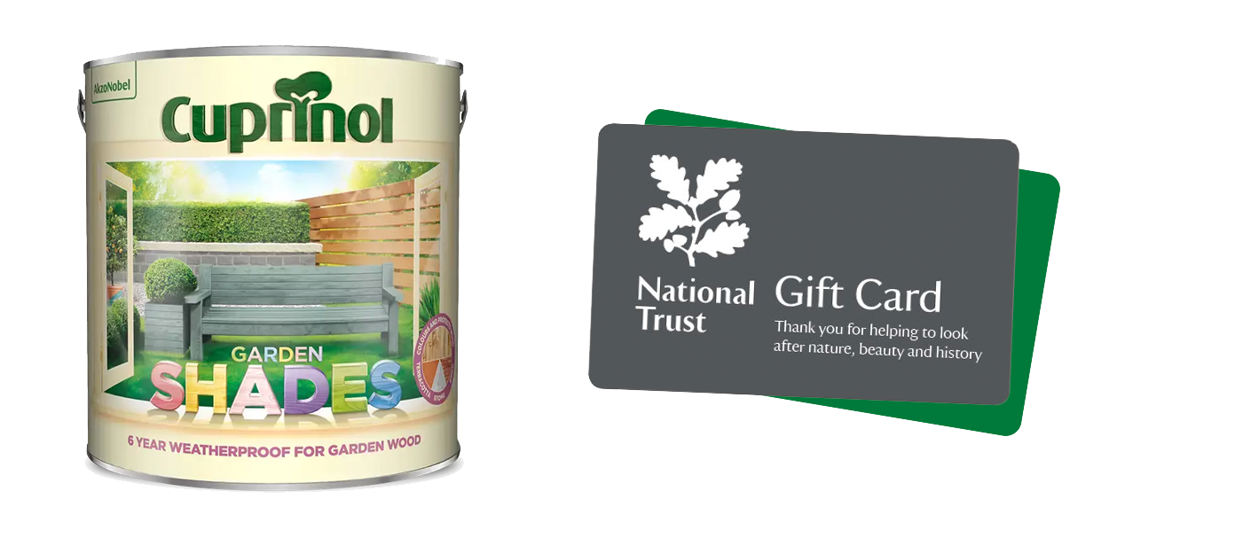 Win a £125 National Trust Giftcard Wood Finishes Direct