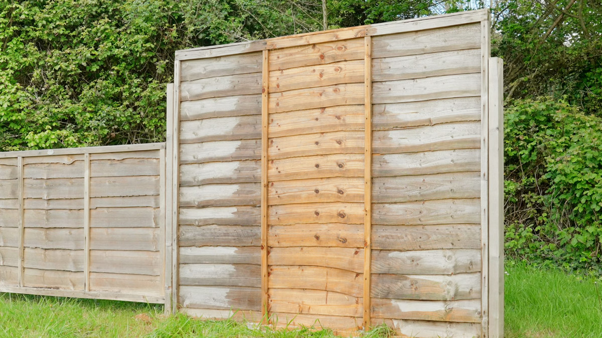 How to Restore Grey Fence Panels