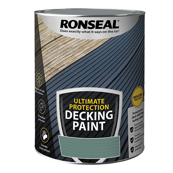 Ronseal Ultimate Protection Decking Paint in Chestnut