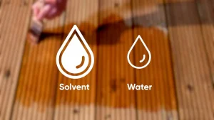 Water-based and solvent-based products each have advantages, but compatibility with the existing finish is essential.