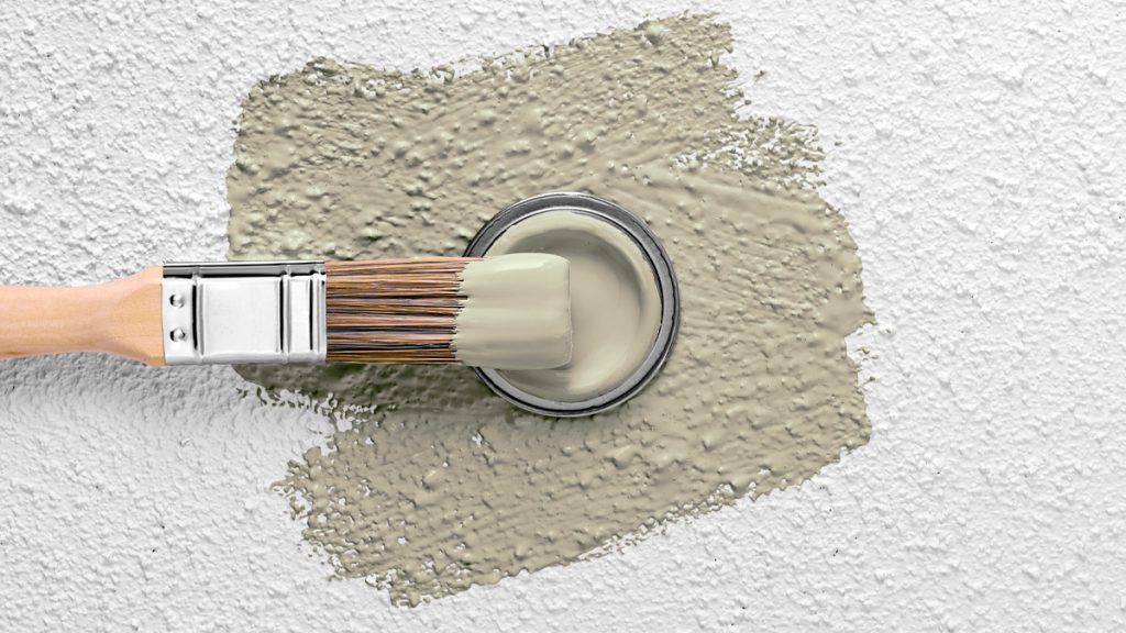 Sandtex Microseal Masonry Paint. Colour: French Grey C4400Q
