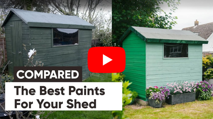 Shed Finishes Compared