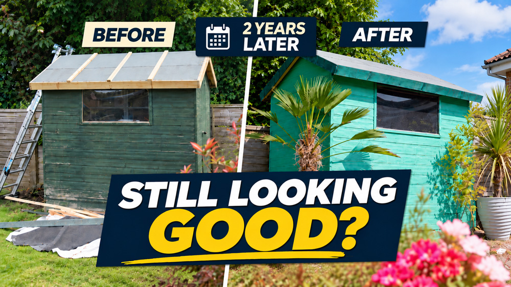Two Years On: How Did These Shed Finishes Perform?