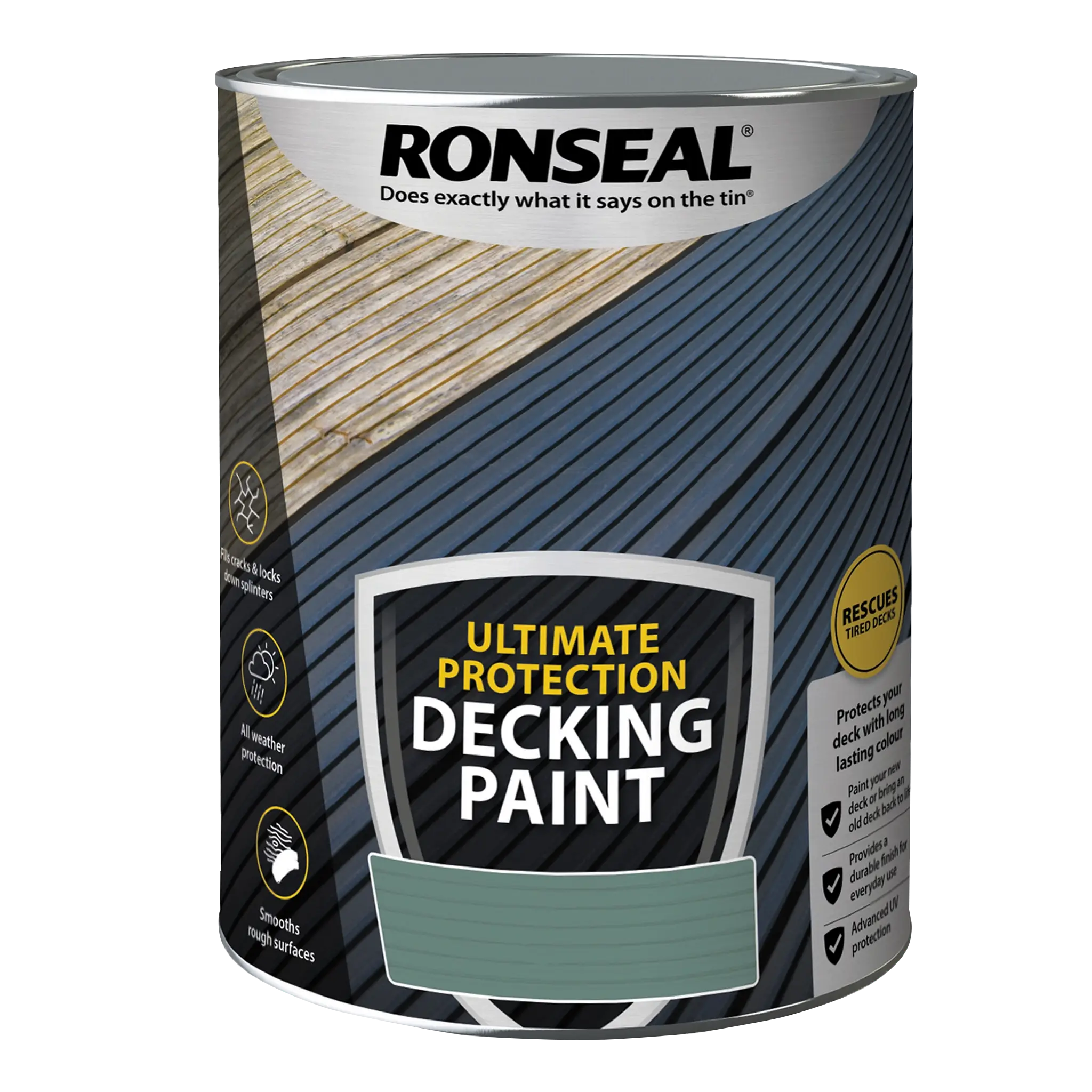 Ronseal Ultimate Protection Decking Paint Wood Deck Paint