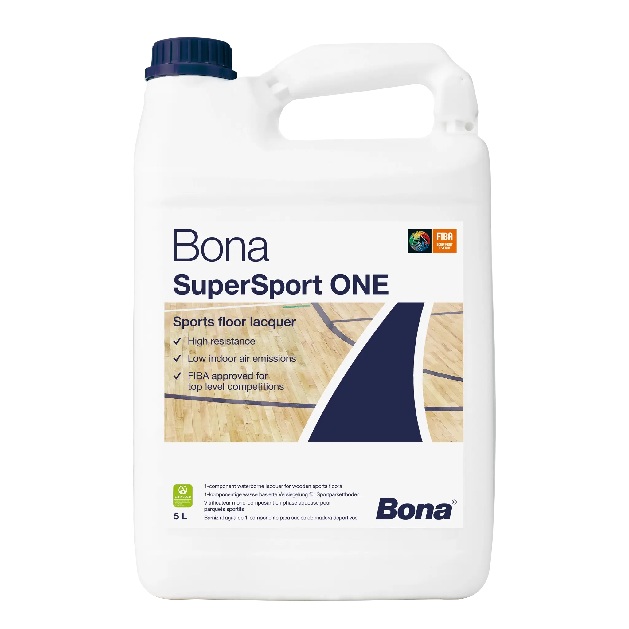 Bona SuperSport ONE, Gloss, Sports Halls Floor Lacquer
