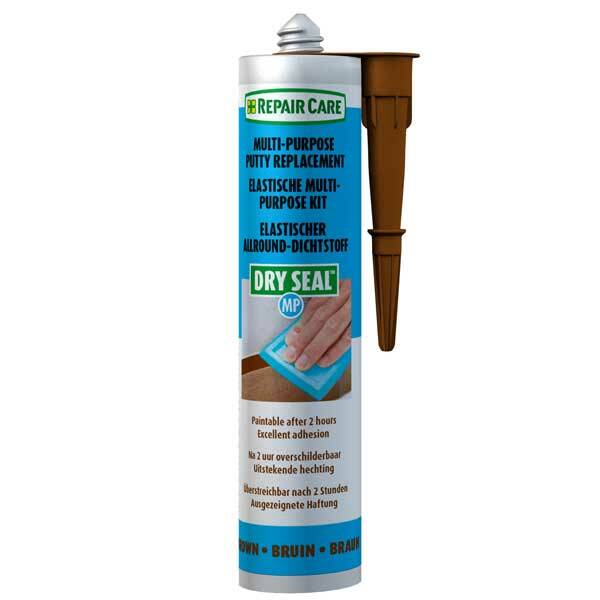 Repair Care DRY SEAL MP, Brown, Multipurpose Glazing Sealant