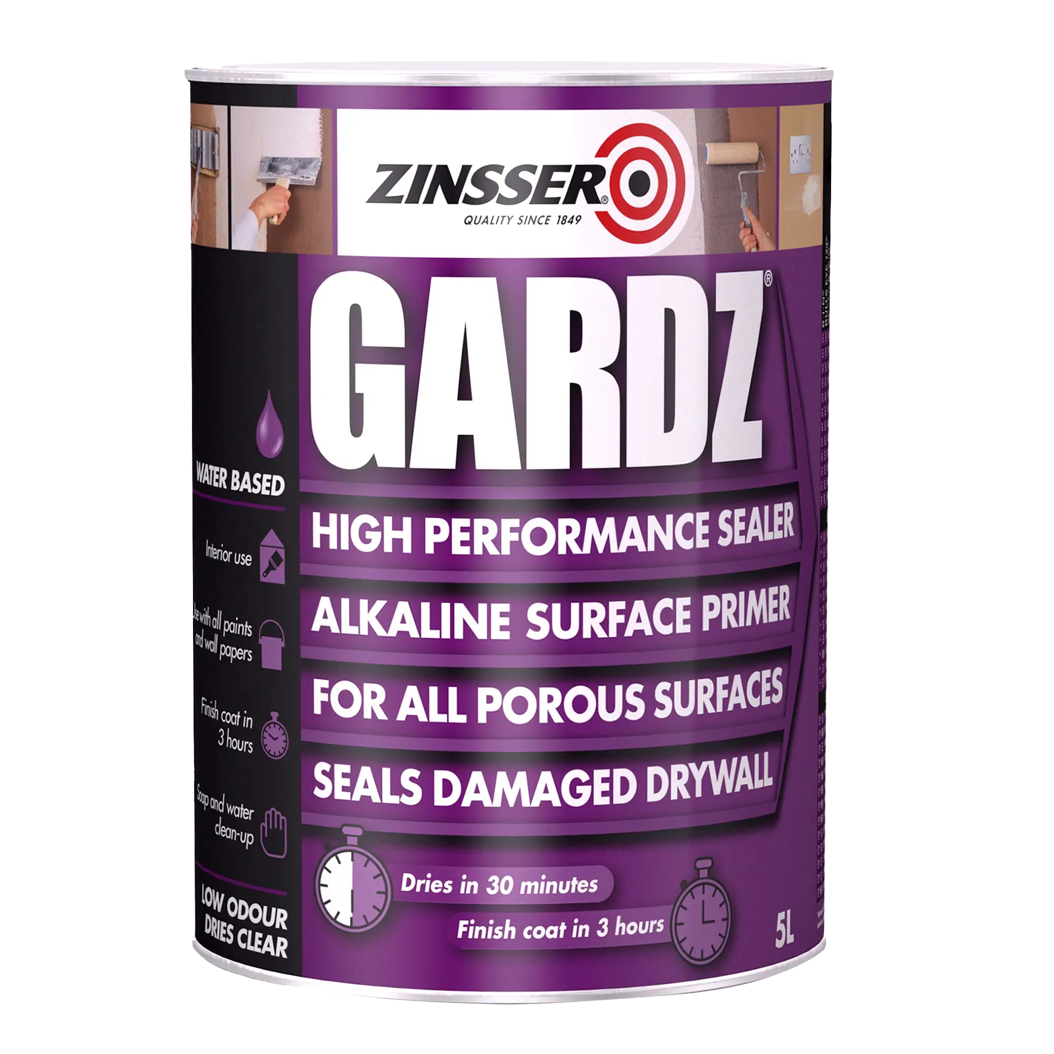 Zinsser Gardz 2.5L, A High Performance Multi-Surface Sealer