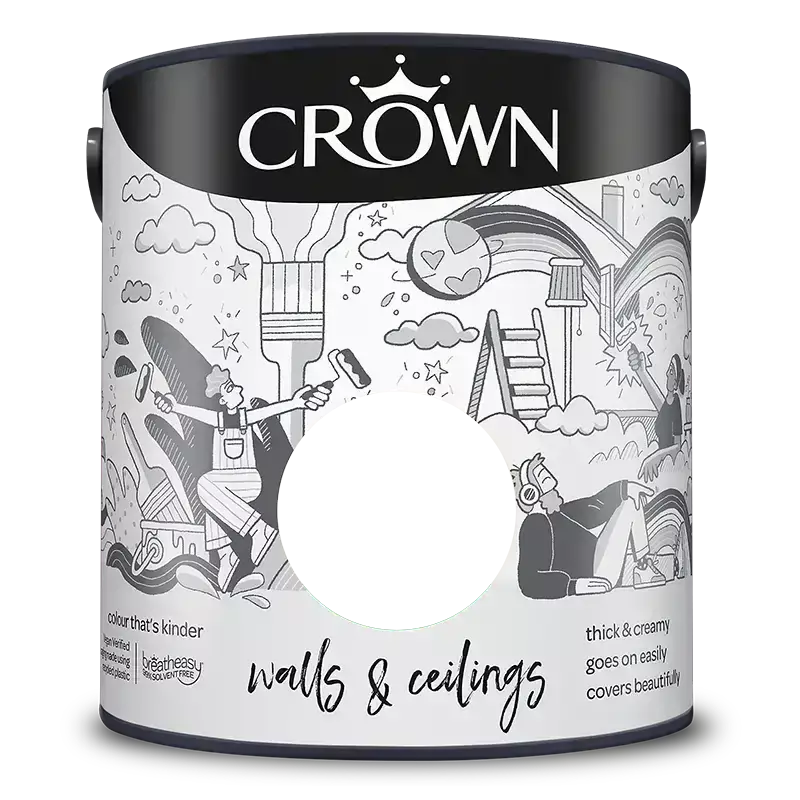 Crown Walls and Ceilings Matt Emulsion Paint
