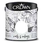 Crown Walls and Ceilings Matt Emulsion Paint