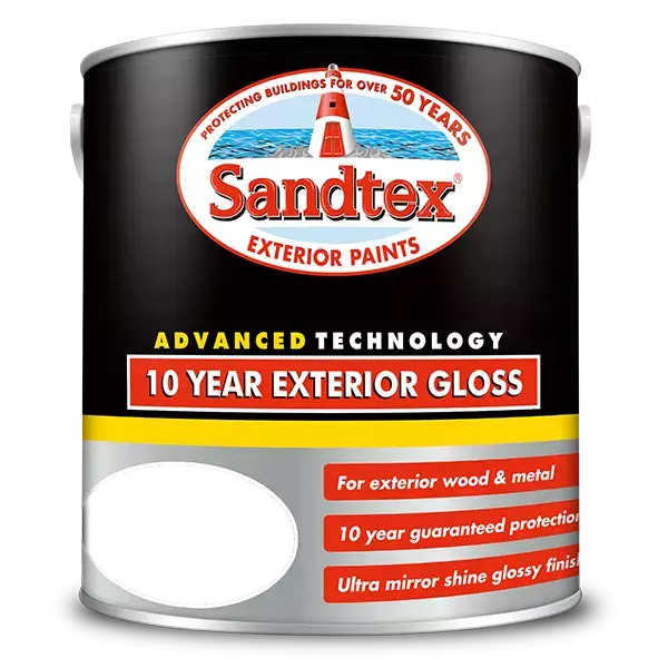 Sandtex 10 year exterior gloss paint | Exterior Gloss Paint