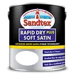 Sandtex Rapid Dry Plus Soft Satin Paint