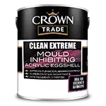 Crown Trade Clean Extreme Mould Inhibiting Acrylic Eggshell