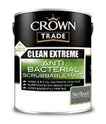 Crown Trade Clean Extreme Anti Bacterial Scrubbable Matt