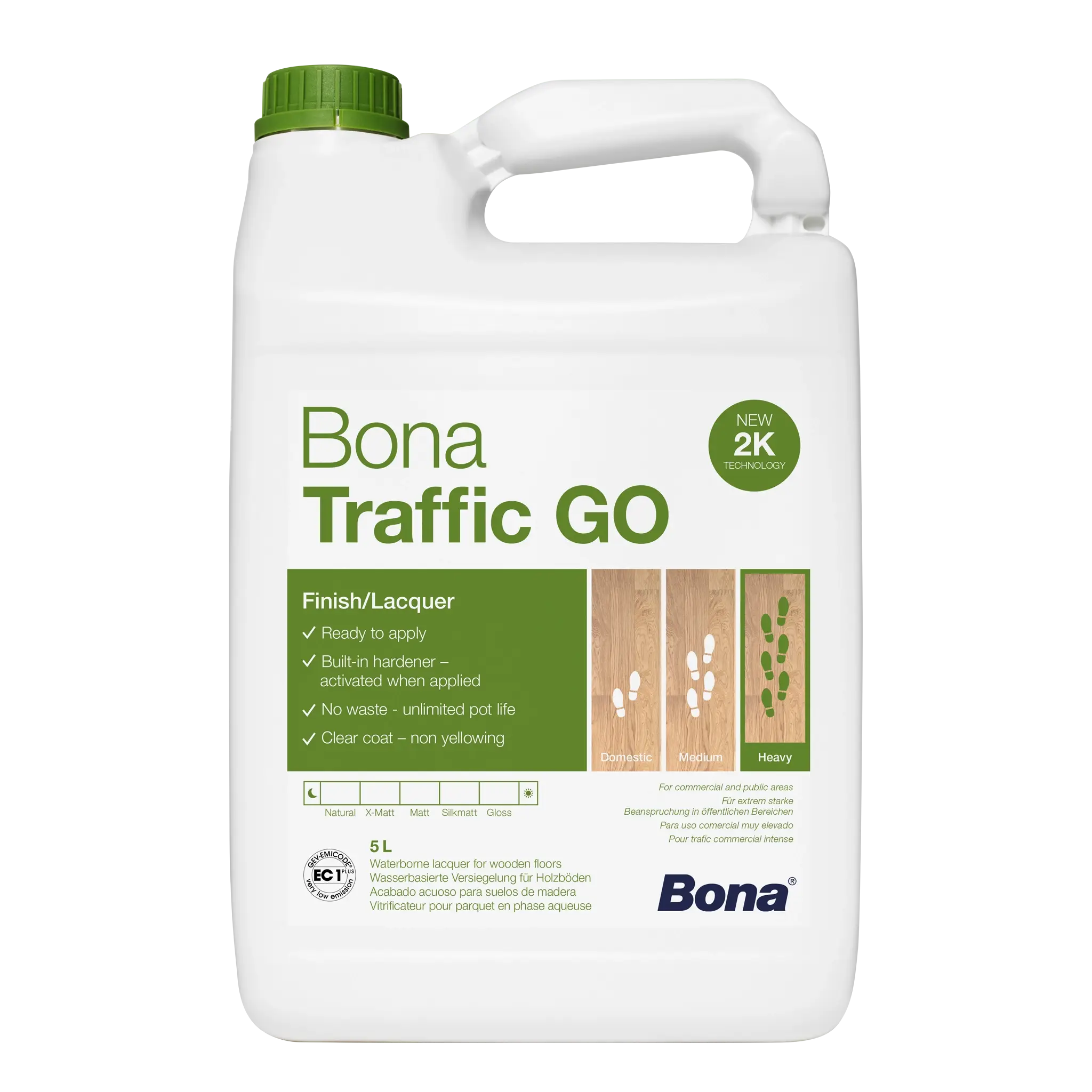 Bona Traffic GO 2K Waterborne Lacquer