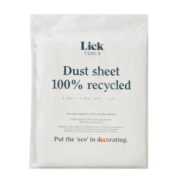 LickTools Recycled Dust Sheet