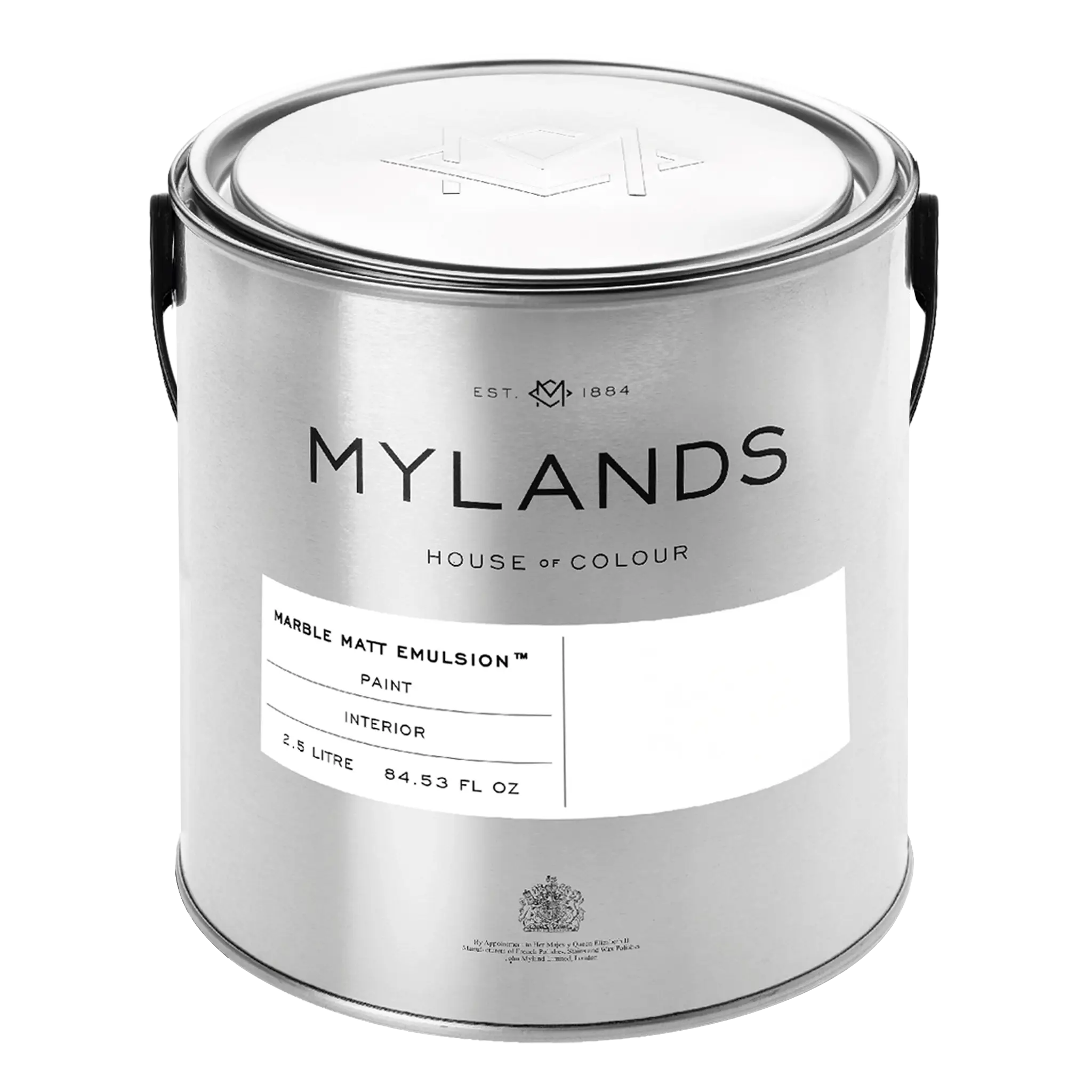 Mylands Marble Matt Emulsion 5L, Colosseum 66, Low Sheen and Washable