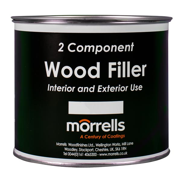 Morrells Two-Part Wood Filler – Black – Edging Tapes & DIY