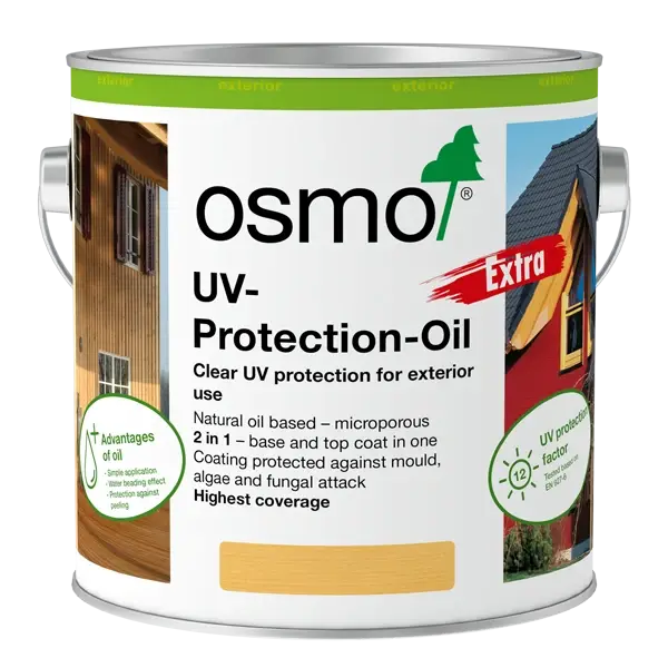 Osmo UV Protection Oil Extra Exterior Wood Protection