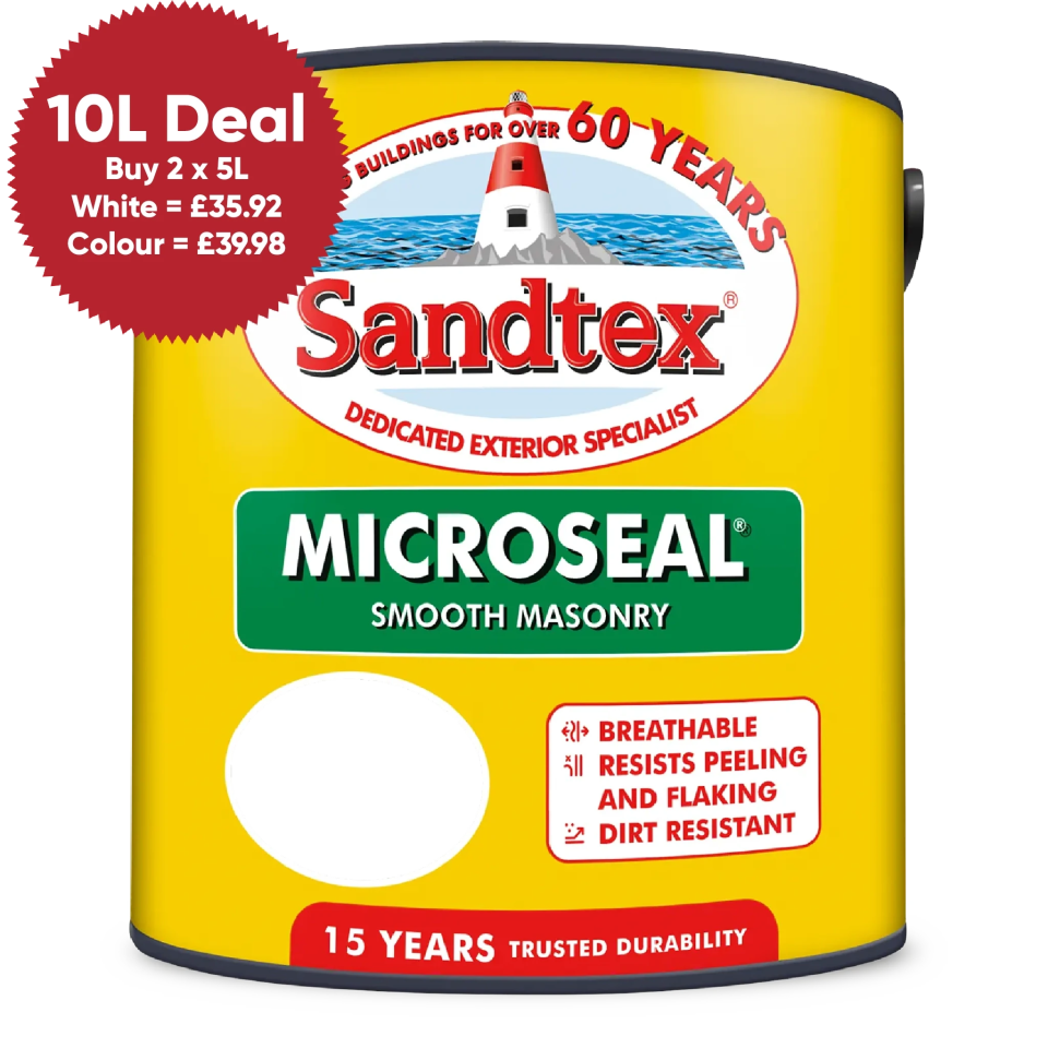 Sandtex Microseal Smooth Masonry Paint