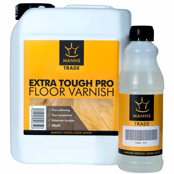 Manns Trade Extra Tough Pro Floor Varnish