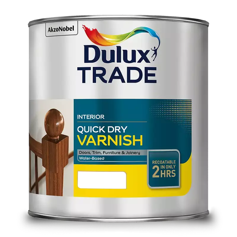Dulux Trade Quick Drying Clear Varnish