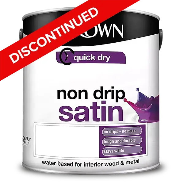 Crown Non Drip Satin Paint
