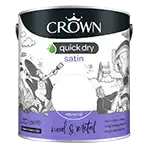 Crown Quick Dry Satin Paint