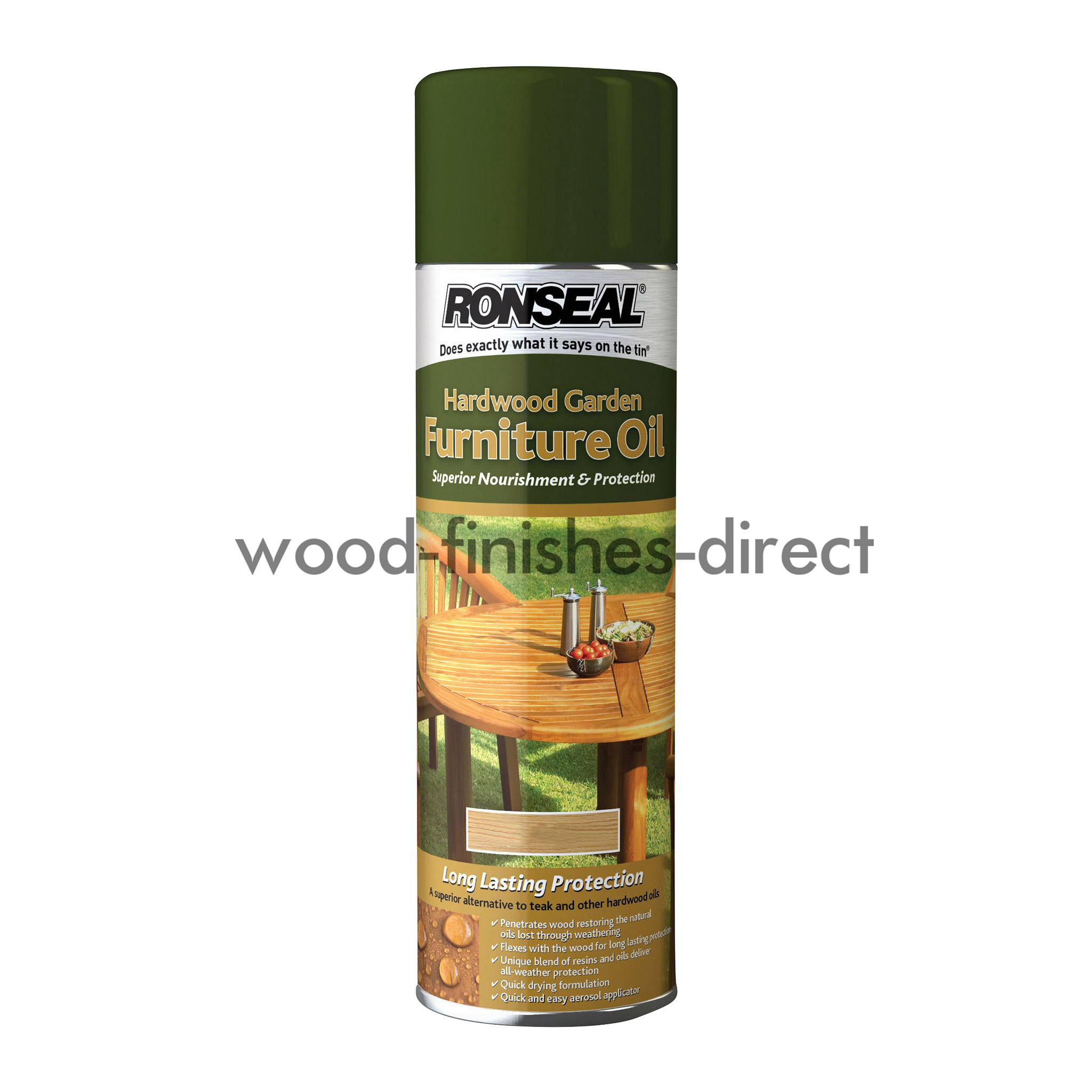 Ronseal Hardwood Furniture Oil Spray Clear Treatment 500ml FREE DELIVERY eBay