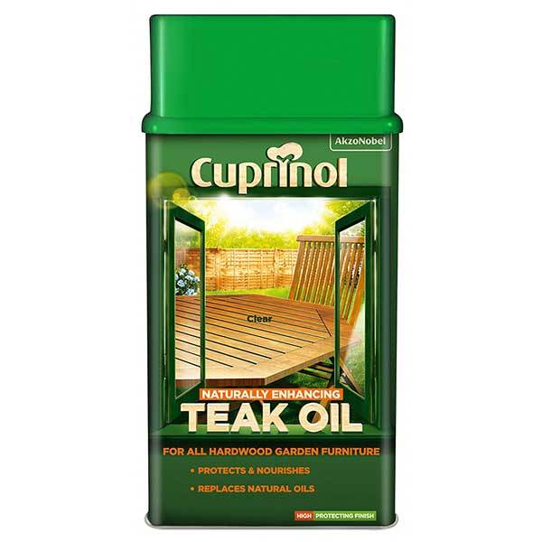 Cuprinol Naturally Enhancing Teak Oil, What Oil To Use On Garden Furniture